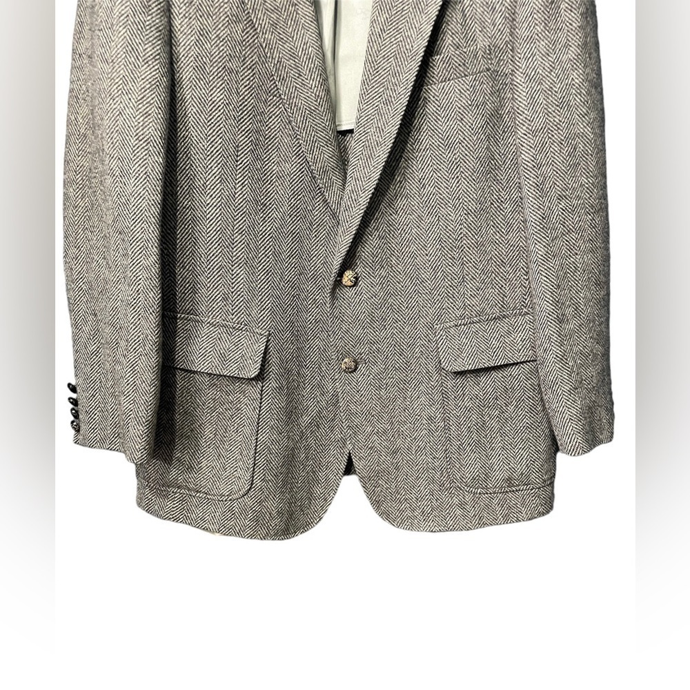 IMPERIAL BY HAGGAR 100% pure WOOL,Blazer men’s Size 42 - Picture 3 of 16